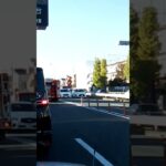 東京消防庁　ポンプ車　緊急走行！