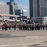 【ノーカット】【激録】兵庫県警察音楽隊　令和7年兵庫県警年頭視閲式　メリケンパーク