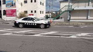 【パトカー緊急走行】大阪府警　和泉署　和泉１号　Japanese　police　Osaka