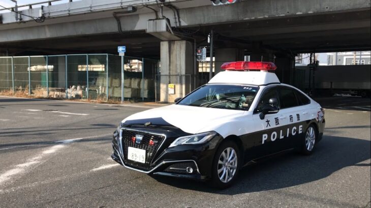 【緊急走行】救助事案出場🆘‼️大阪府警  パトカー