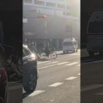 伊丹市東消防署中央交差点左折出動救急車緊急走行中です🚑