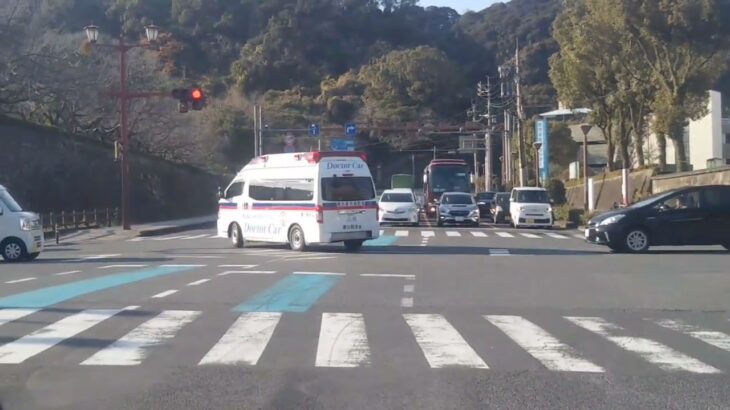 【緊急走行】鹿児島市消防局高度救急隊ドクターカー