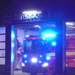 ST.BOLBRO (BOLM1) ABA beredskab fyn brandbil i udrykning Feuerwehr auf Einsatzfahrt 緊急走行 消防車