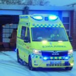 falck HILLERØD AMBULANCE (A34) i udrykning rettungswagen auf Einsatzfahrt 緊急走行 救急車