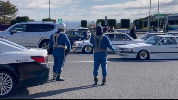 🚨パトカーvs旧車軍団🚨高速道路交通警察隊🚨兵庫県警🚨旧車會🚨