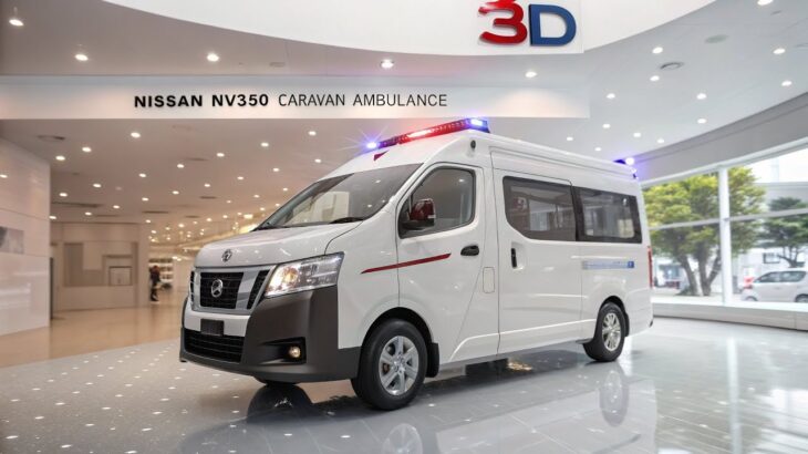 🚑 日産NV350キャラバン救急車 – 高性能な緊急医療車両！✨