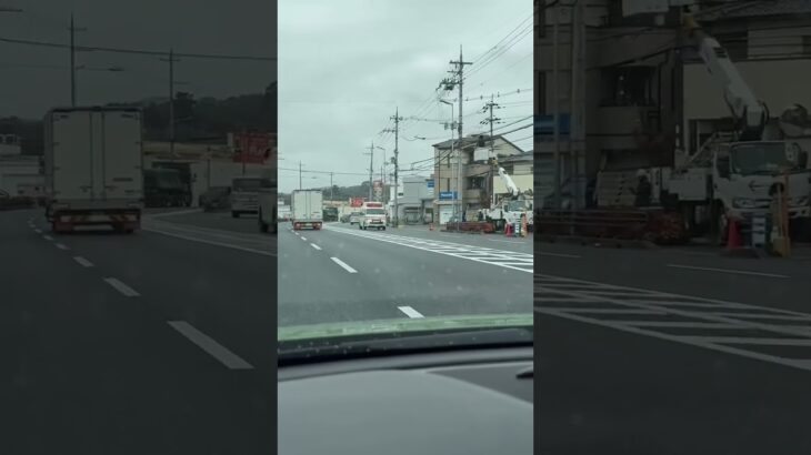 🚨響き渡るサイレン🚨救急車🚨緊急走行🚨川西市消防本部🚨　#shorts