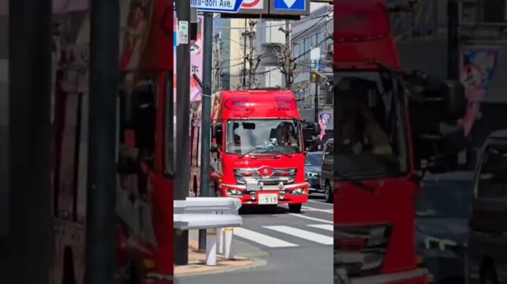 東京消防庁レスキュー車緊急走行