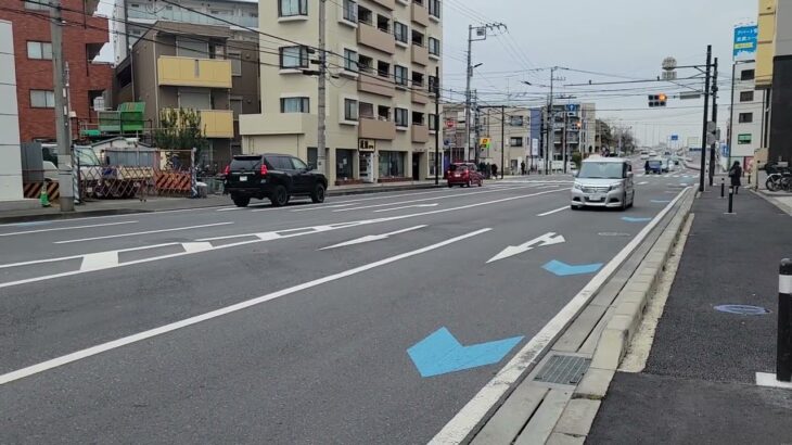 川崎市立多摩病院ドクターカー、多摩区登戸を緊急走行