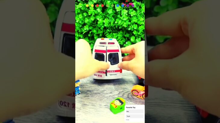 救急車のミニカー走る！緊急走行！坂道走行テスト Ambulance minicar runs on a slope with sirens sounding!