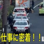 警察　緊急車両　警察官の取り締まりが凄い💦PA連携の消防車　トライハート　救急車の緊急出動！！#パトカー#警察官 #警察 #東京消防庁 #police #警視庁 #緊急出動 #緊急走行 白バイ4台