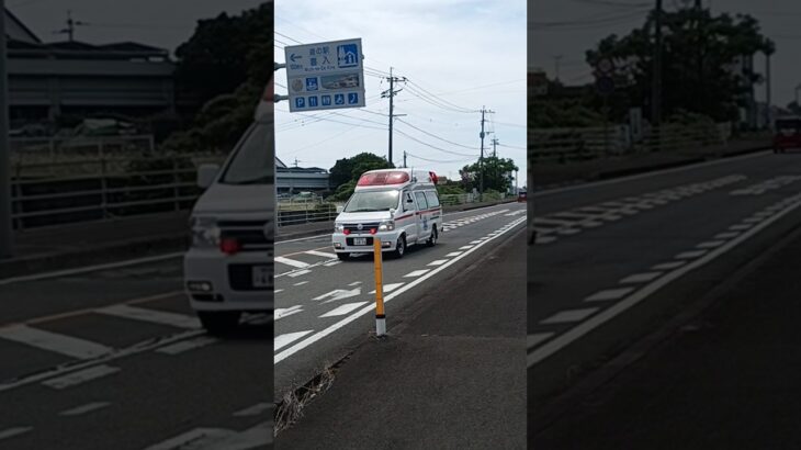 【緊急走行】指宿南九州消防組合山開救急1
