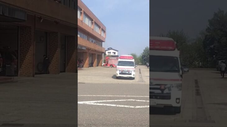 上越南消防署管内急病出動南救急1🚑💨