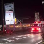 【救急・緊急走行】救急隊の1日には忙しい。　救急豊野1緊急走行シーン