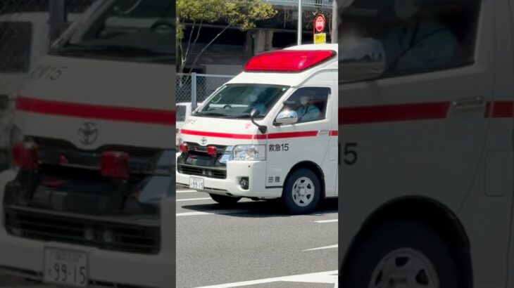 救急15・緊急走行🚨