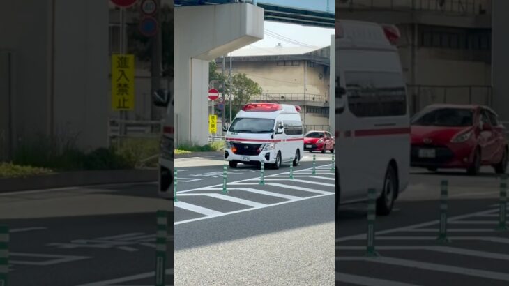【福岡市消防局】救急35緊急走行🚨