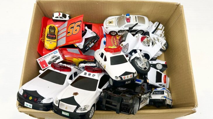 パトカーのミニカー走る！緊急走行テストサイレン有りで坂道走行！Police Toy Cars Zooming! Siren Baj Raha Hai – Slope Wali Masti!
