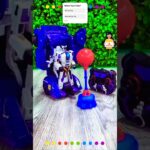 救急車のミニカー走る！緊急走行！坂道走行テストTransformers Police minicar runs on a slope with sirens sounding!