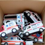 救急車が坂道を緊急走行テスト！光とサイレンあり！Working Vehicles! Ambulance performs emergency driving test on hill