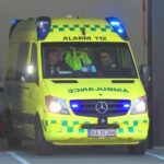 ambulance syd SØNDERBORG 3597 i udrykning rettungswagen auf Einsatzfahrt 緊急走行 救急車