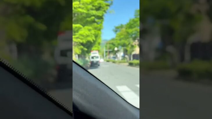🚨奈良県警🚨交通事故の現場検証🚨警察官🚨パトカー🚨　#shorts