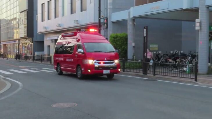 大阪南消防局富田林消防署 指揮車緊急走行