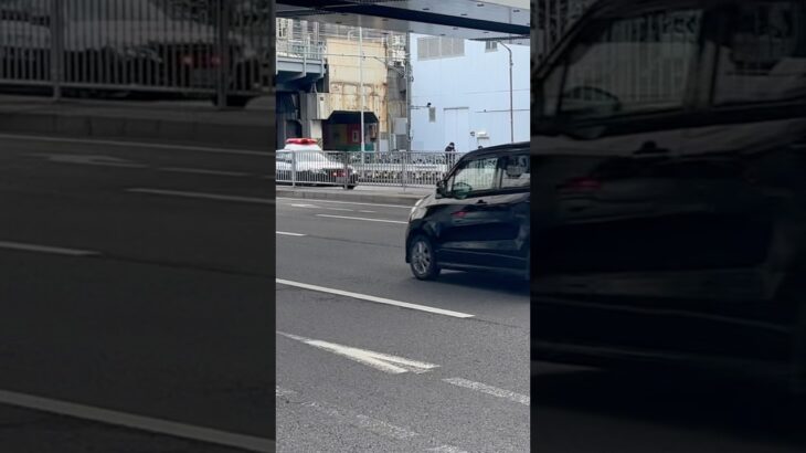 愛知県警　自動車警ら隊　緊急走行