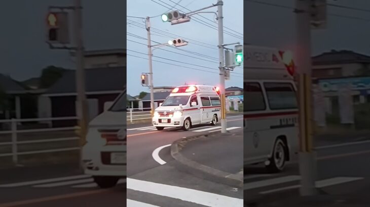 【緊急走行】鹿児島市消防局喜入非常用救急隊