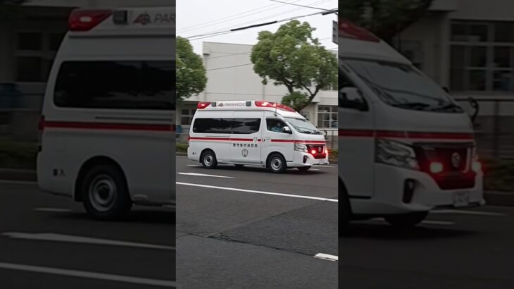 【緊急走行】鹿児島市消防局喜入救急隊