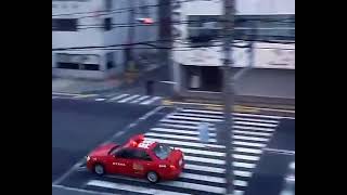 消防車　緊急走行