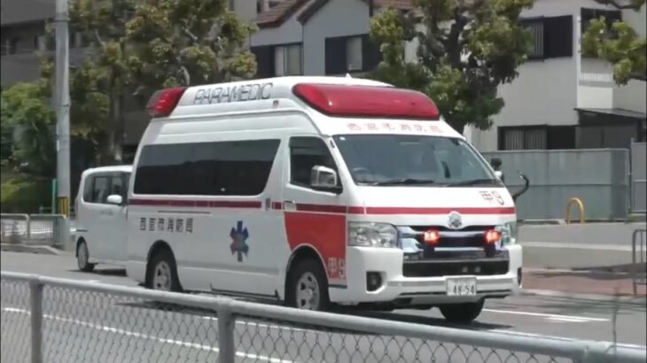 🚨救急車🚨緊急走行🚨西宮市消防局🚨赤色灯🚨