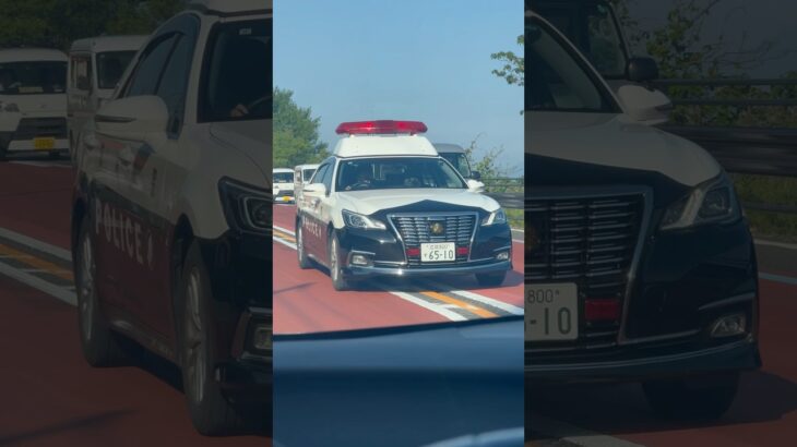 【滋賀県警】パトカー緊急走行