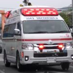 🚨踏切を進む救急車🚨緊急走行🚨響き渡るサイレン🚨赤色灯🚨サイレン🚨川西市消防本部🚨