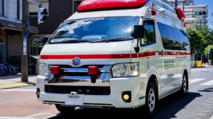 【リアル音声】緊急走行中の救急車サイレン音