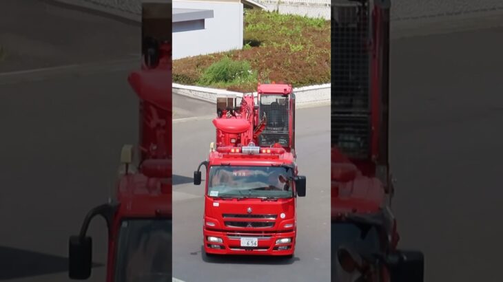 ハイパーレスキュー隊大型消防車緊急走行🚨#緊急走行 #緊急車両 #消防車 #東京消防庁 #ハイパーレスキュー