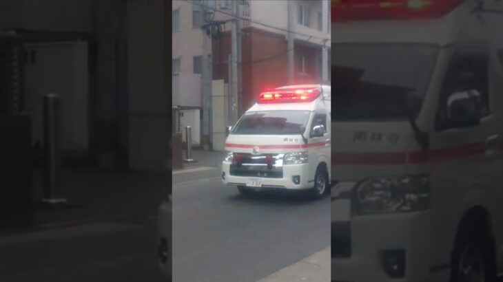 【緊急走行集】鹿児島市消防局救急車等