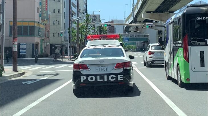 🚨大阪府警🚨パトカー🚨パトロール🚨