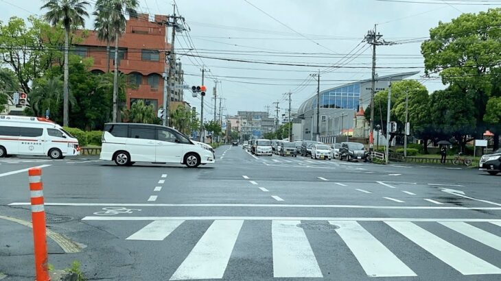 【救急車緊急走行】鹿児島市消防局南本署 パラメディック