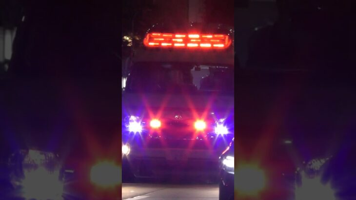 【緊急走行#6】 灘救急隊、救急指令！灘90緊急走行！！【神戸市消防局】#shorts  #緊急走行 ＃消防車 #救急車 #emergency #fire #救急車＃サイレン