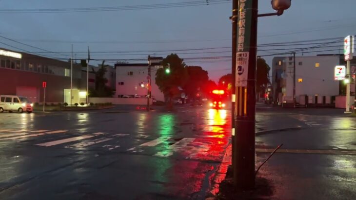 [緊急走行]札幌市消防局　中央消防署　　　　中央9(スーパーレスキューサッポロ)現着