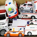 救急車のミニカー走る。坂道緊急走行テスト。サイレンあり☆Ambulance mini car run. Slope emergency driving test! There is a siren.