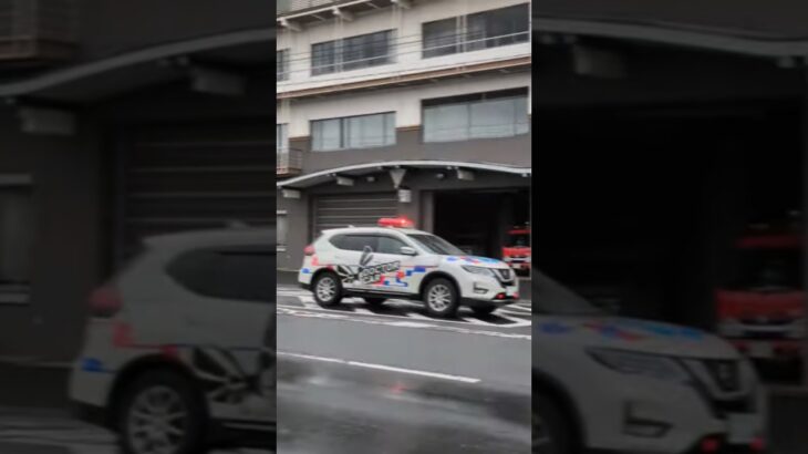 DoctorCar！消防署前を緊急走行