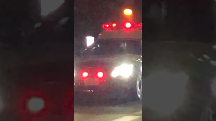 【緊急走行#】パトカー緊急走行！！！本編にて！！！#shorts #パトカー