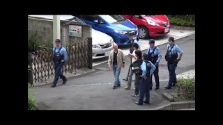 薬物使用で逮捕か！？遊撃特別警ら隊が職質した不審な女を警察官と刑事が取り囲む!!ポンプ発見か！？覆面パトカーが緊急走行!!最後はパトカーに囲まれ連行される不審車!!