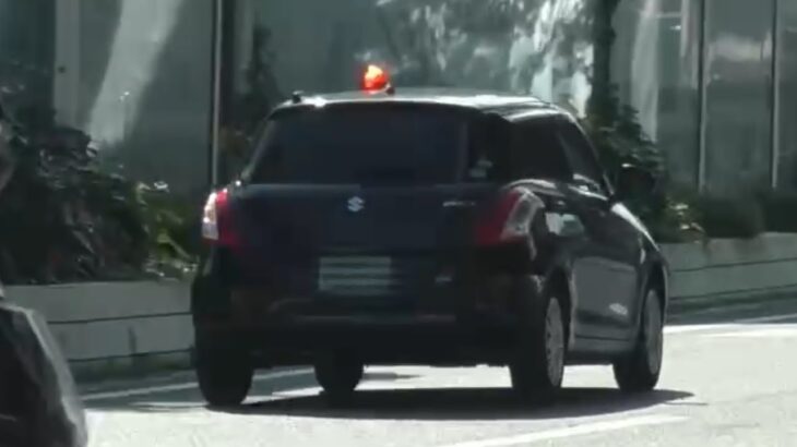 🚨珍しい🚨スイフトの覆面パトカー🚨赤色灯🚨捜査車両🚨走行動画🚨兵庫県警🚨