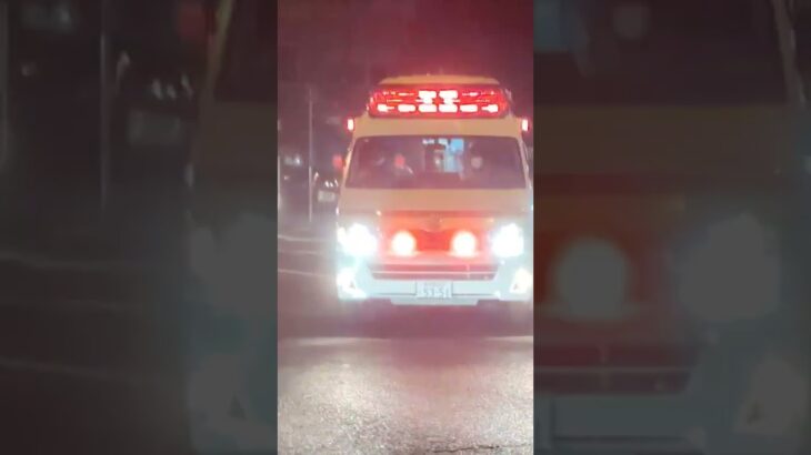 薩摩川内市消防局 中央消防署 中央救急 #救急車