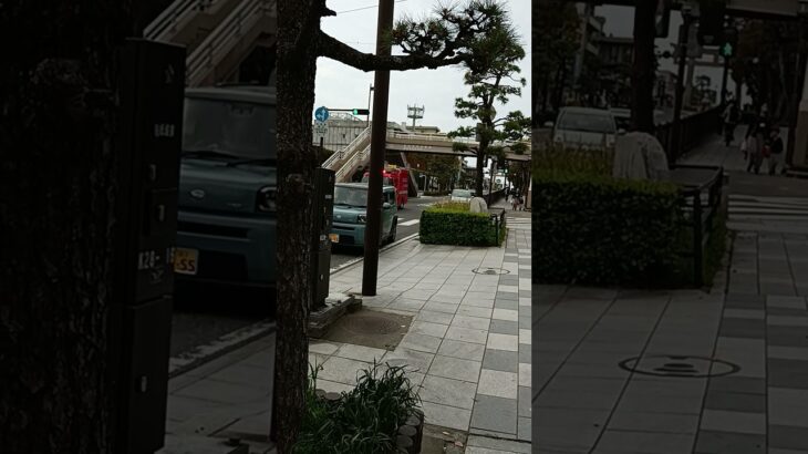 ＃消防車など緊急車両が緊急走行中は道を譲りましょう