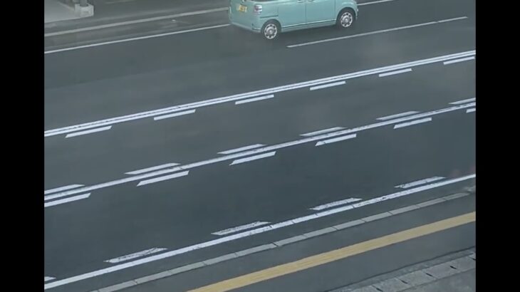 消防車　緊急走行
