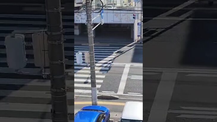 消防車　緊急走行