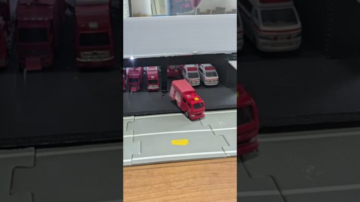 火災現場へポンプ車緊急出動！